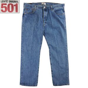Levi's 501 XX Jeans Button Fly Straight Leg 2000s Denim Men "40x30" Real 39x30